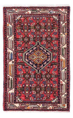 Perserteppich - Nomadic 125 x 80 cm - rot