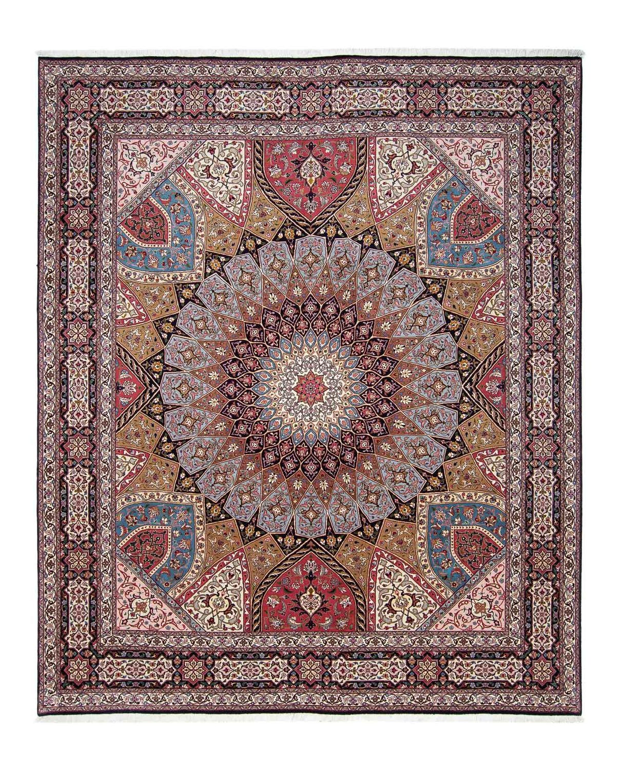 Perserteppich - Täbriz - Royal 303 x 256 cm Wohnzimmer Teppich