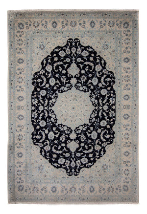 Perserteppich - Nain 352 x 253 cm - dunkelblau