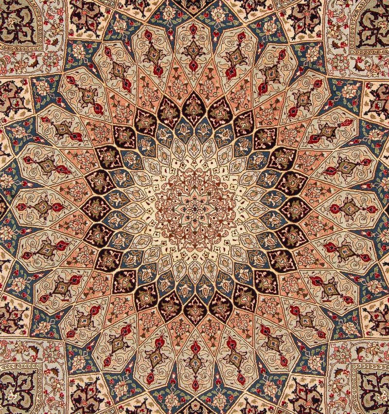 Perserteppich - Täbriz - Royal 256 x 205 cm Teppich Wohnzimmer