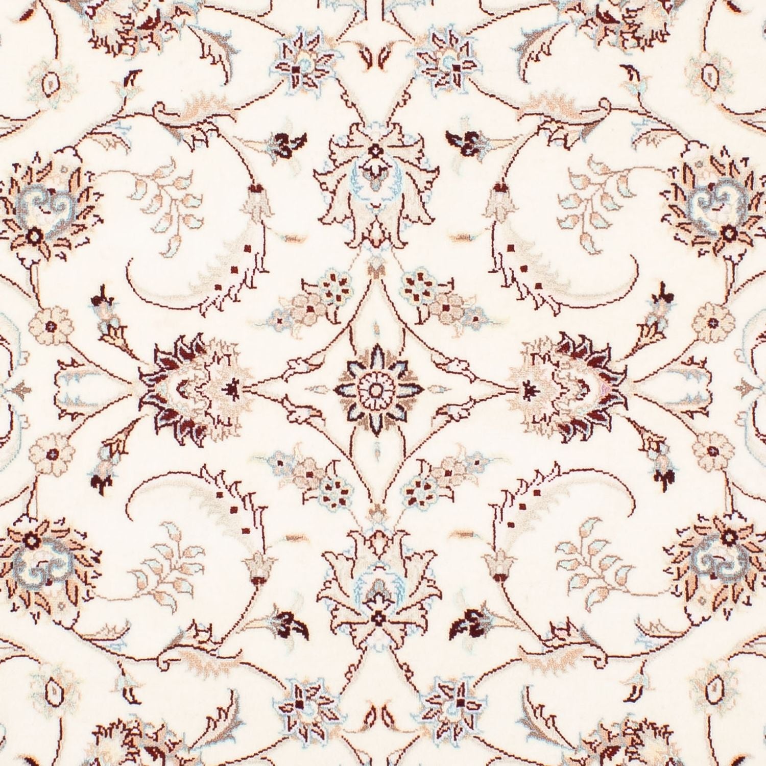 Perserteppich - Nain - Royal 196 x 137 cm Teppich Wohnzimmer