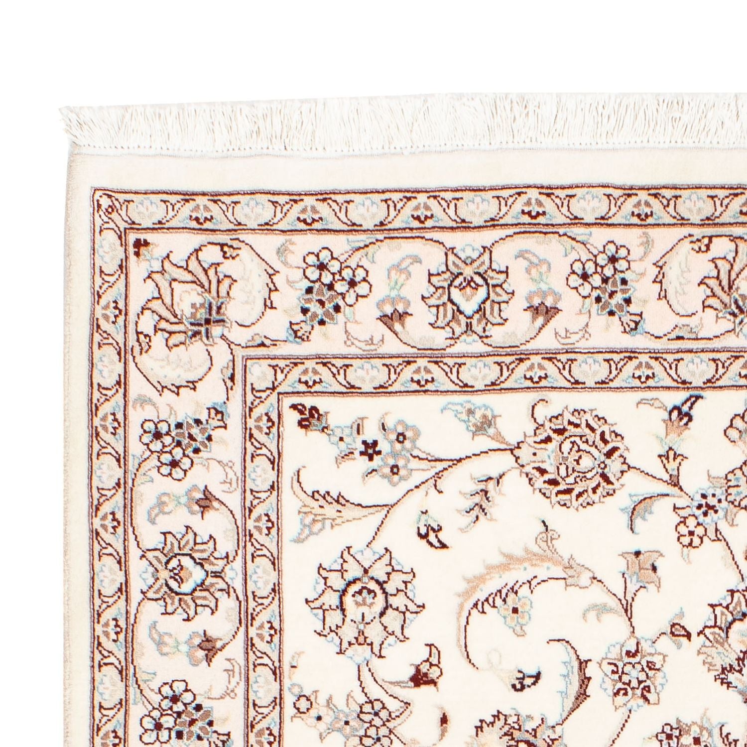 Perserteppich - Nain - Royal 196 x 137 cm Teppich Wohnzimmer