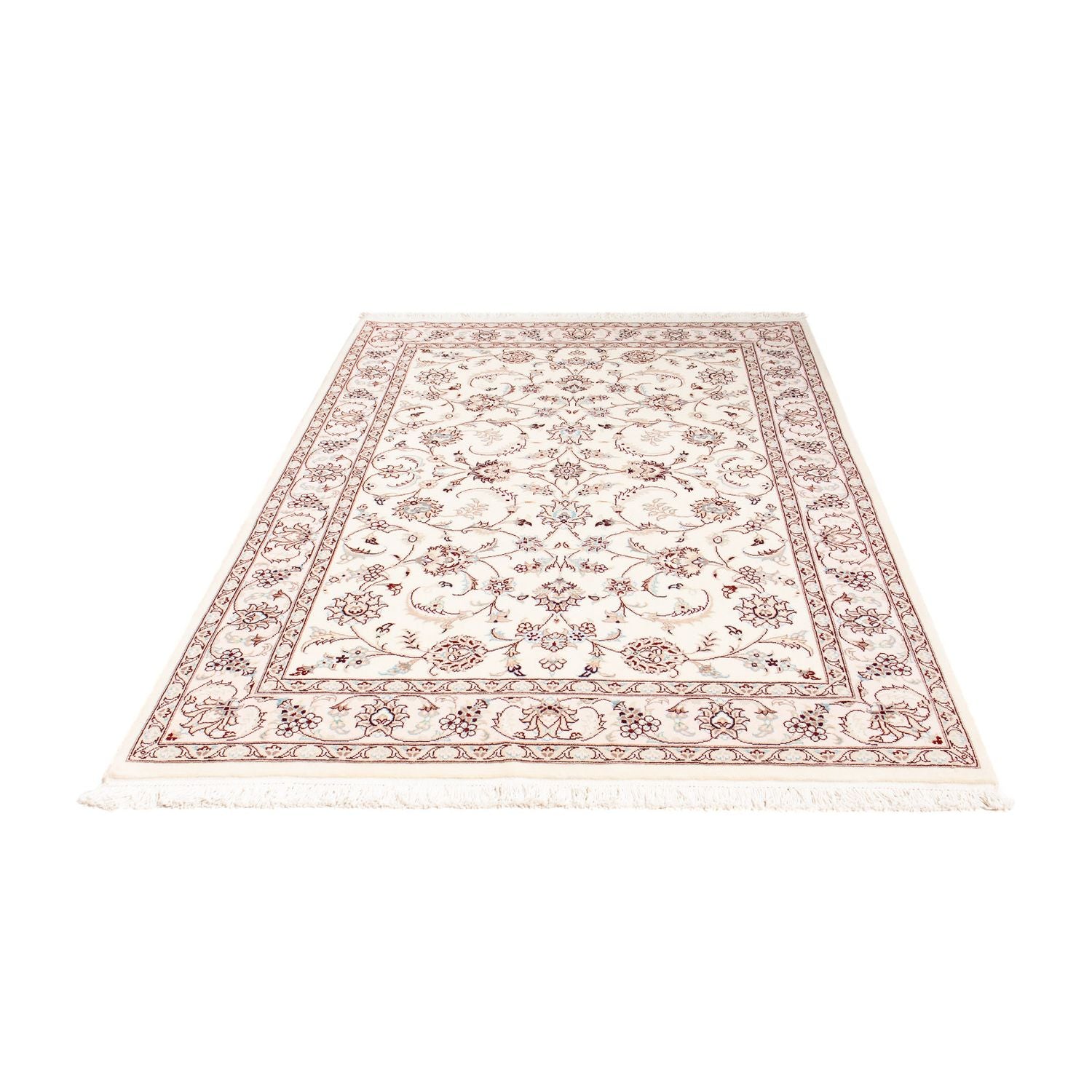 Perserteppich - Nain - Royal 196 x 137 cm Teppich Wohnzimmer