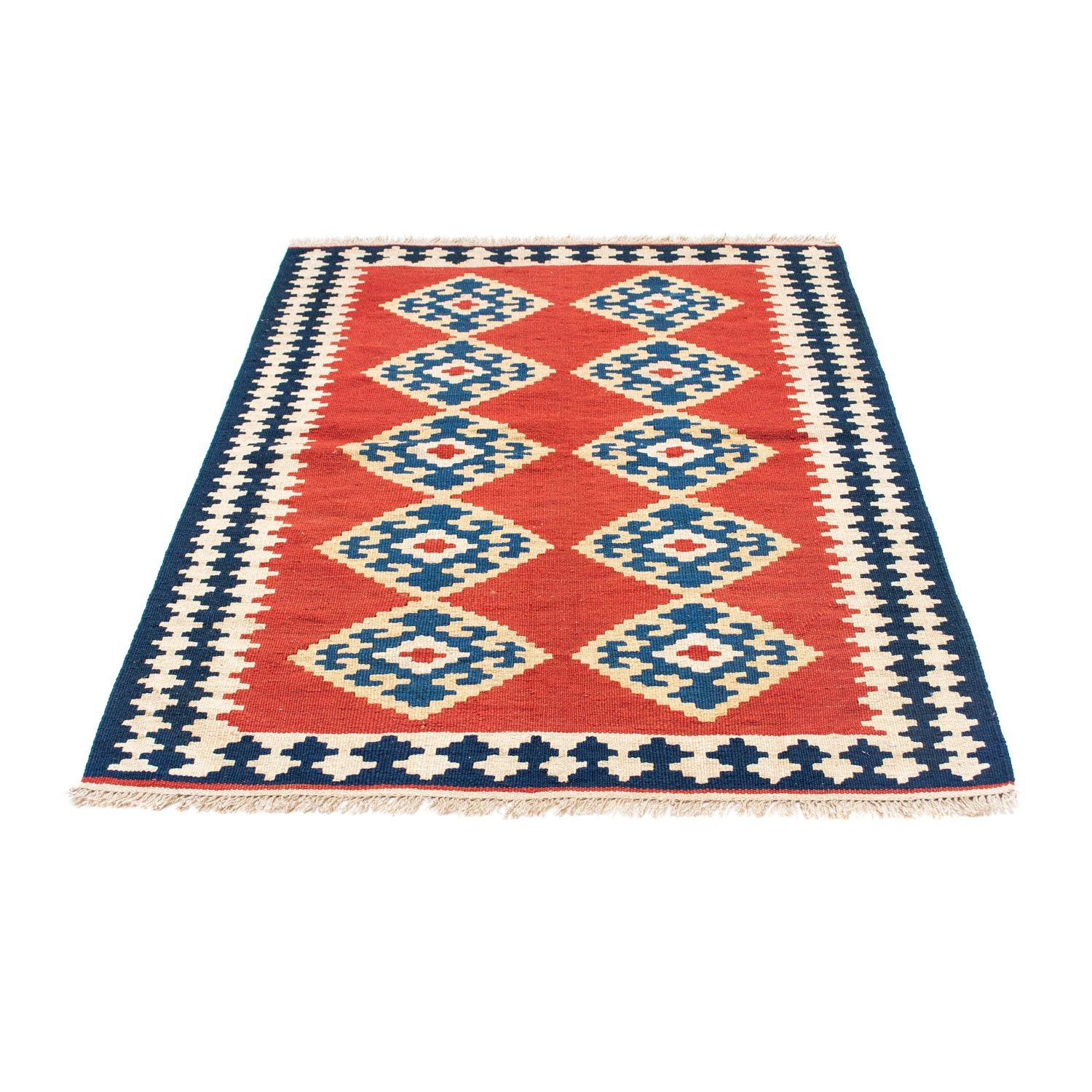 Kelim Teppich - Oriental 148 x 108 cm - rot
