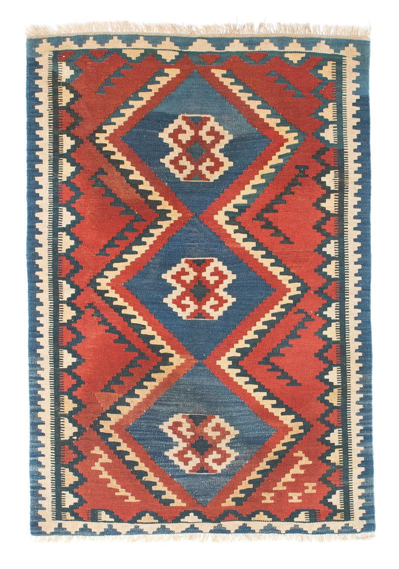 Kelim Teppich - Oriental 156 x 98 cm - rost