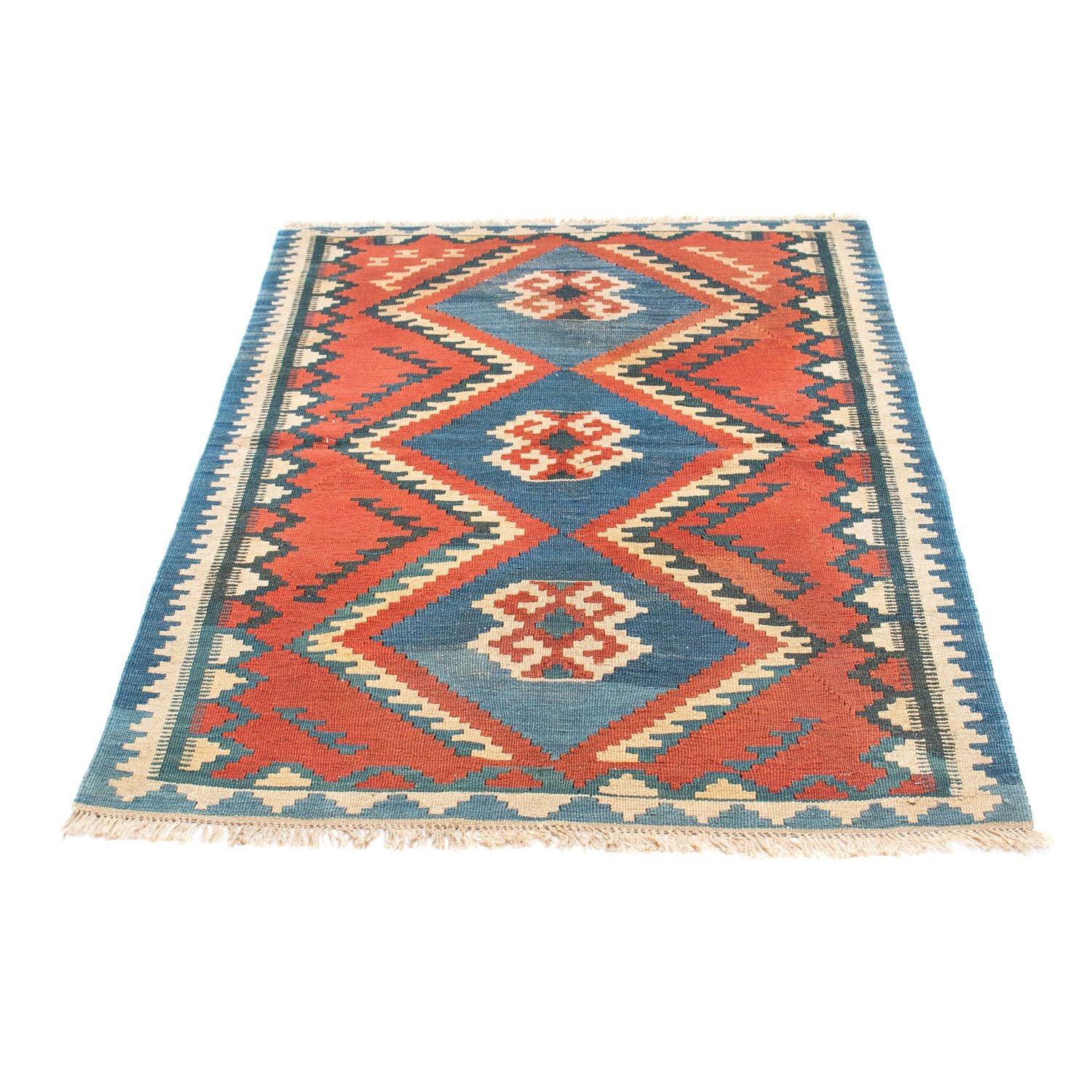 Kelim Teppich - Oriental 156 x 98 cm - rost