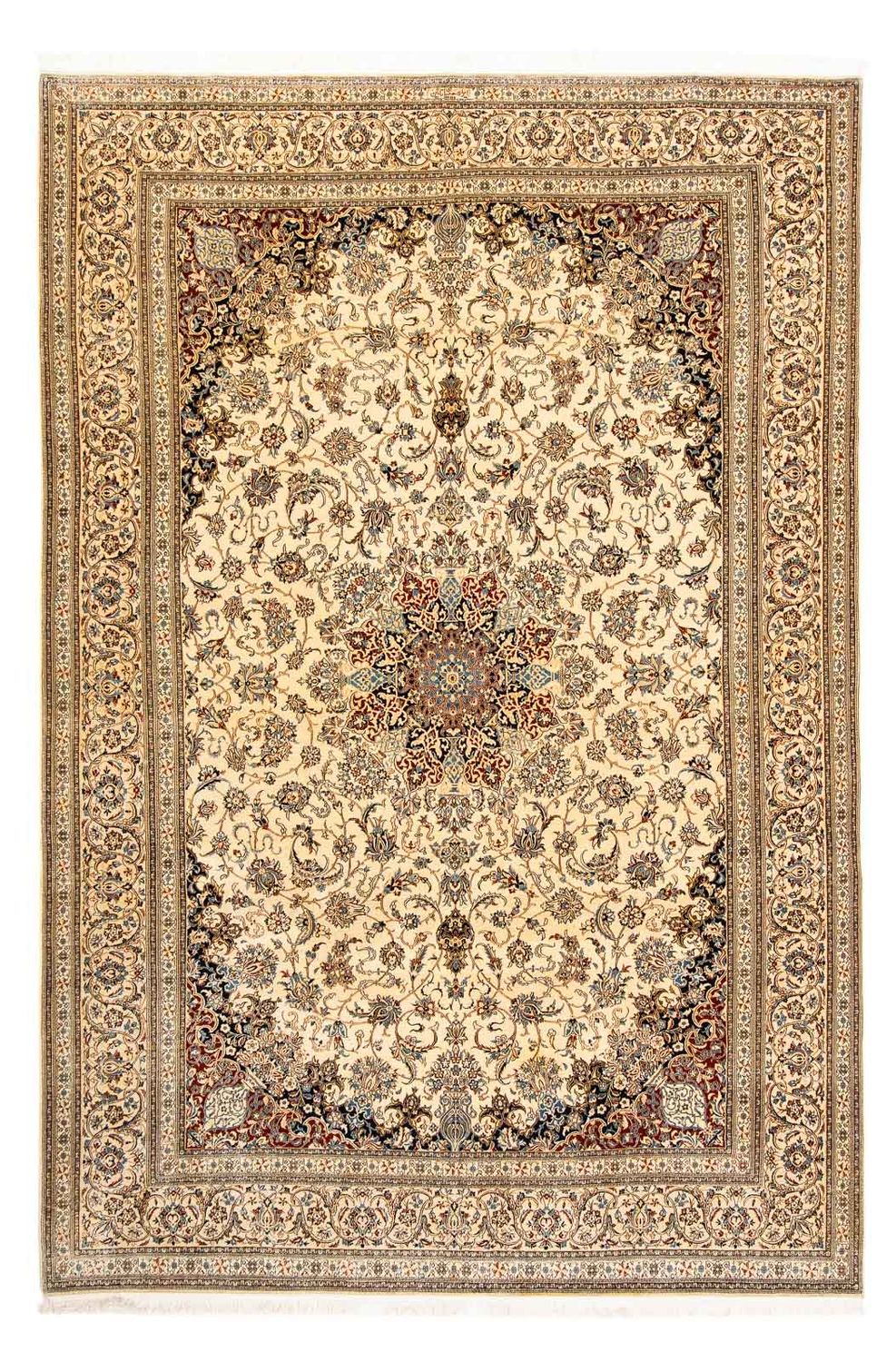 Perserteppich - Nain - Premium 310 x 206 cm Wohnzimmer Teppich