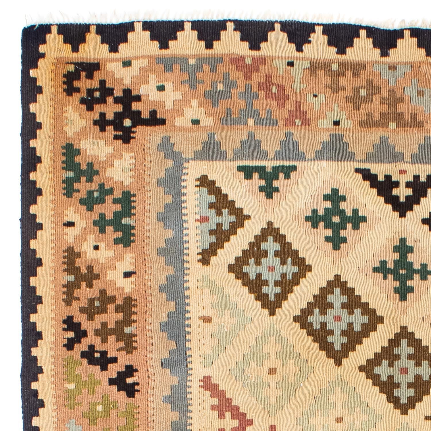 Kelim Teppich - Oriental 223 x 132 cm - beige