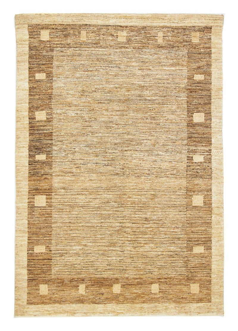 Gabbeh Teppich - Perser 228 x 161 cm - hellbraun