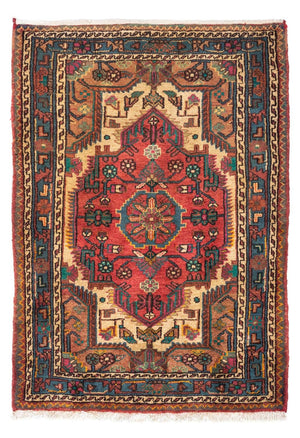 Perserteppich - Nomadic 120 x 85 cm - rot