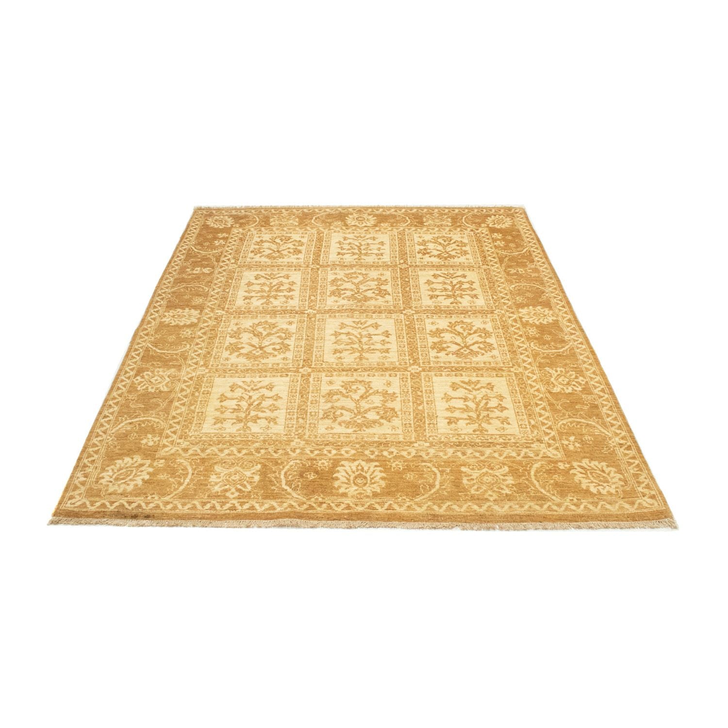 Ziegler Teppich 193 x 145 cm - gold