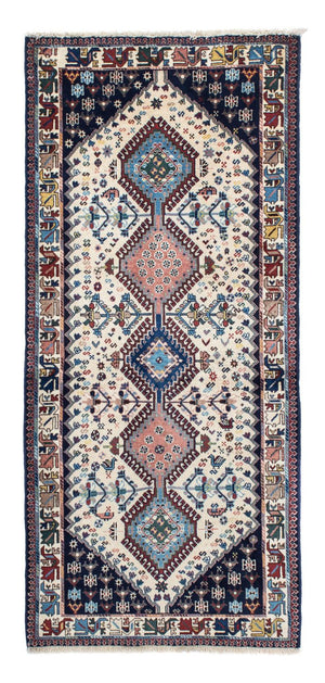 Perserteppich - Nomadic 195 x 82 cm - beige