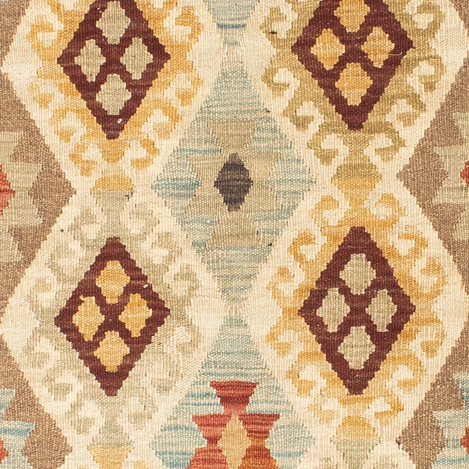 Kelim Teppich - Oriental 201 x 78 cm - beige
