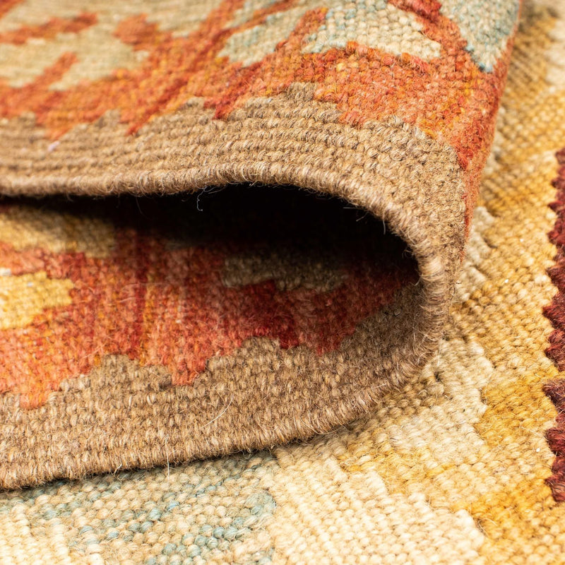 Kelim Teppich - Oriental 201 x 78 cm - beige