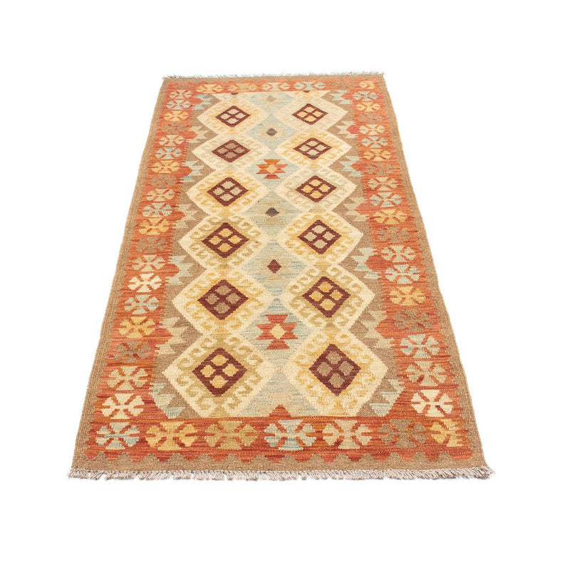 Kelim Teppich - Oriental 201 x 78 cm - beige
