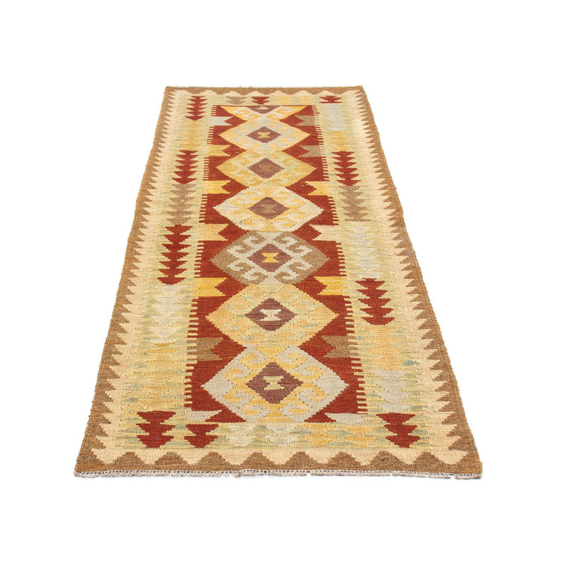 Kelim Teppich - Oriental 192 x 72 cm - hellbraun