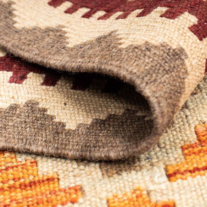 Kelim Teppich - Oriental 202 x 73 cm - beige