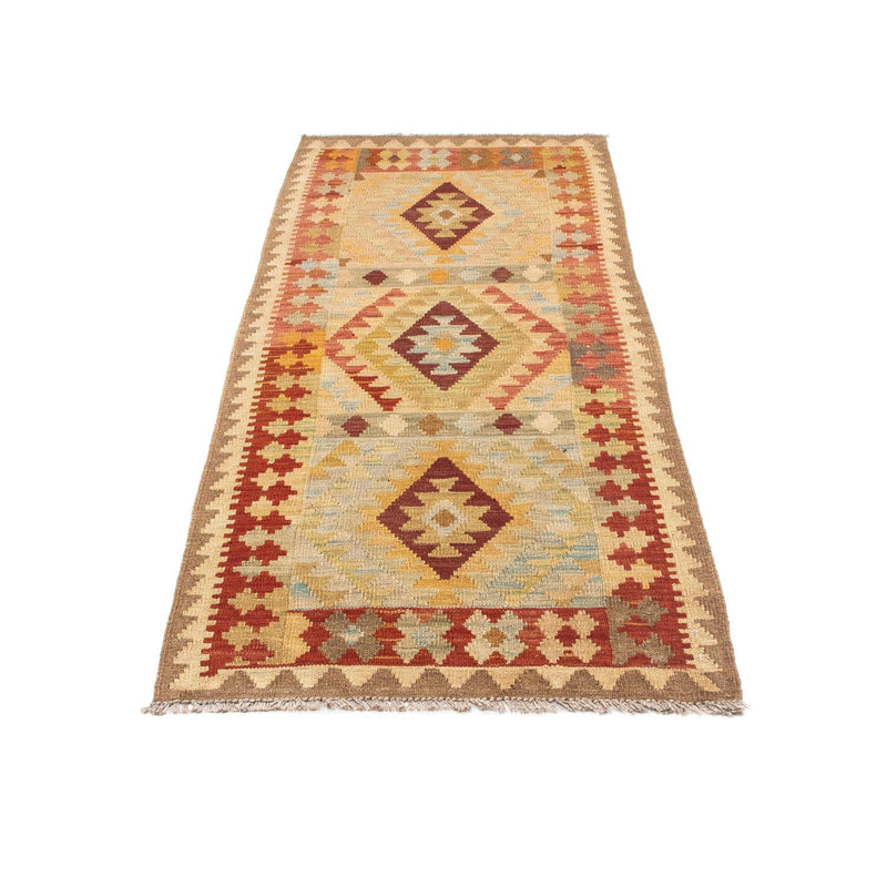 Kelim Teppich - Oriental 198 x 75 cm - beige