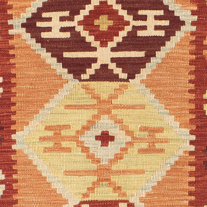 Kelim Teppich - Oriental 201 x 64 cm - hellbraun