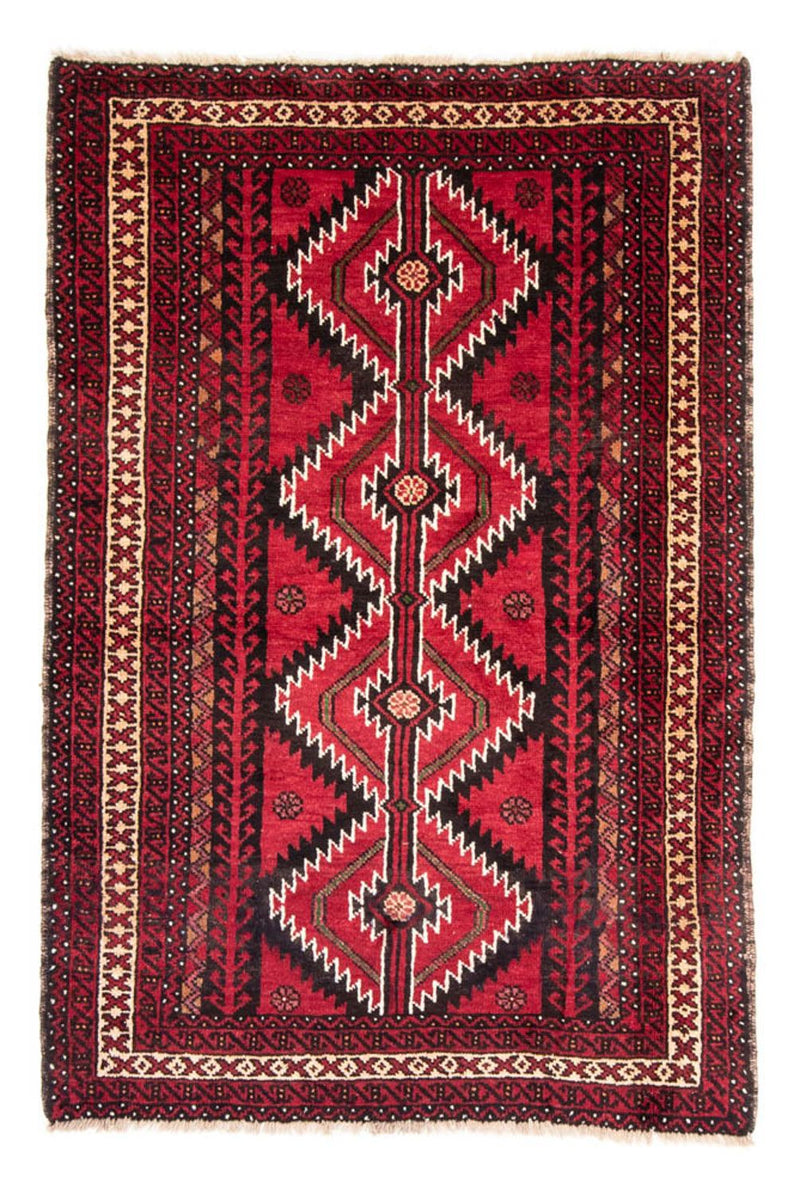 Belutsch Teppich 190 x 124 cm - mehrfarbig