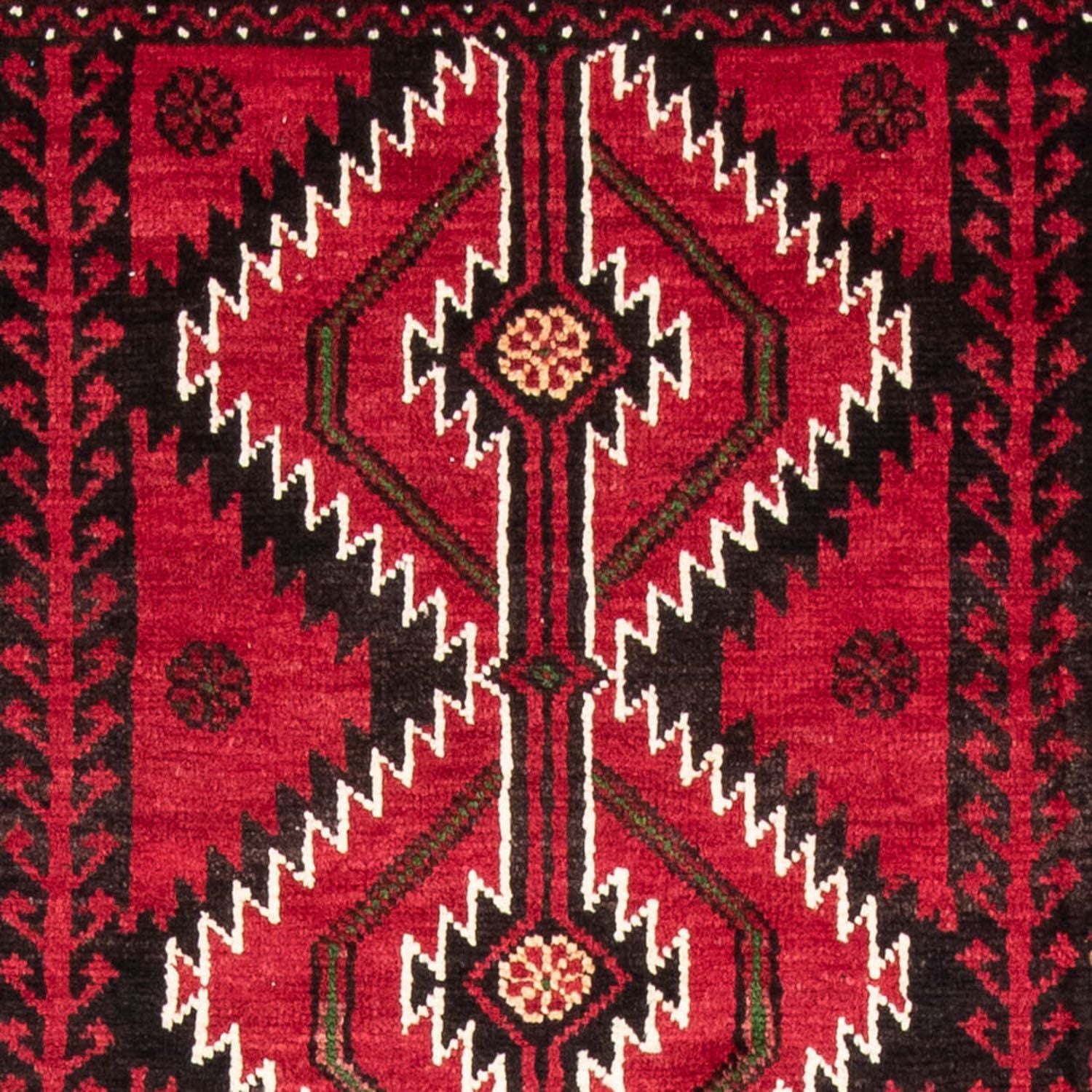 Belutsch Teppich 190 x 124 cm - mehrfarbig