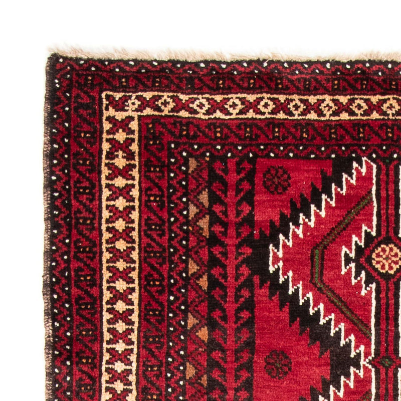 Belutsch Teppich 190 x 124 cm - mehrfarbig
