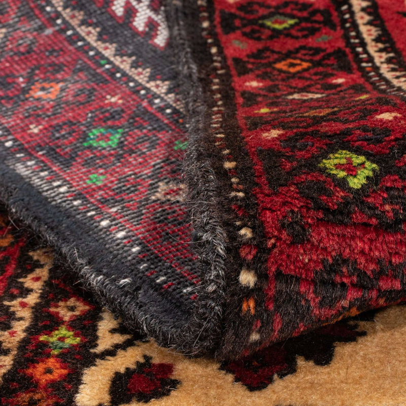 Belutsch Teppich 187 x 102 cm - rot