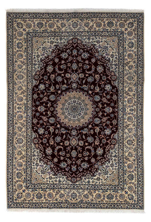 Perserteppich - Nain - Royal 348 x 248 cm - schwarz