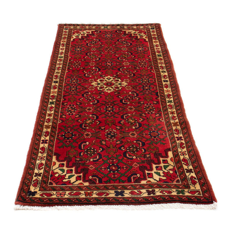 Perserteppich - Nomadic 200 x 80 cm - dunkelrot