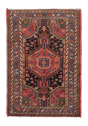 Perserteppich - Nomadic 122 x 82 cm - hellrot