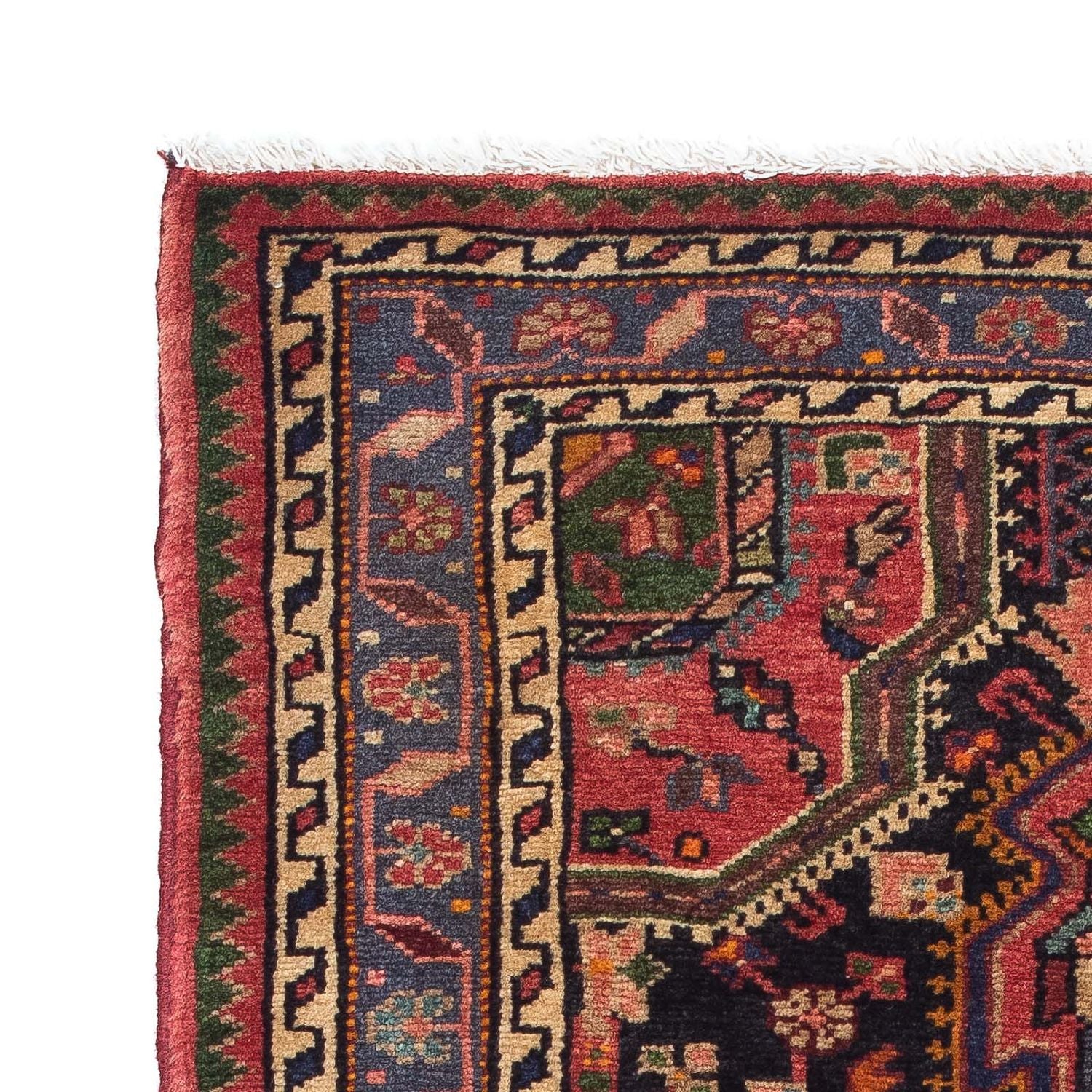 Perserteppich - Nomadic 122 x 82 cm - hellrot