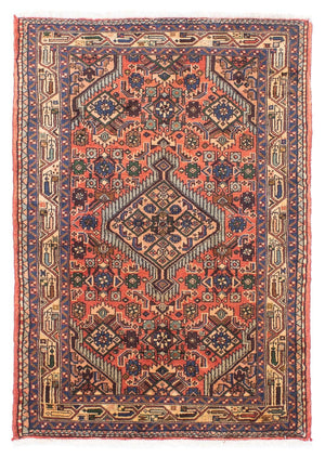 Perserteppich - Nomadic 147 x 100 cm - hellrot