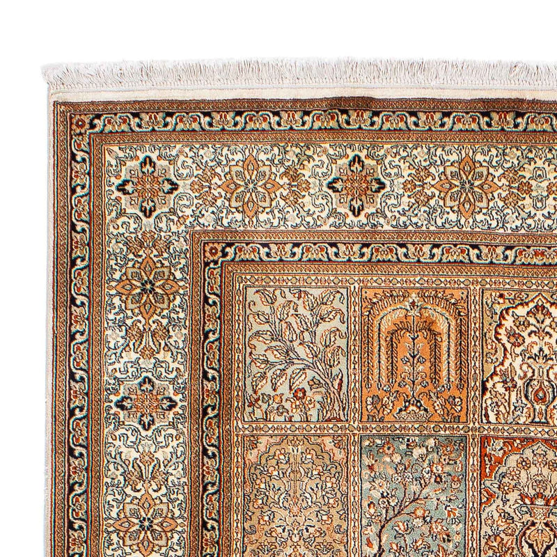 Seidenteppich - Kaschmir Seide 221 x 158 cm Wohnzimmer Teppich