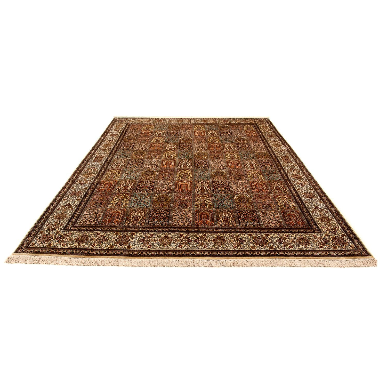 Seidenteppich - Kaschmir Seide 332 x 248 cm Wohnzimmer Teppich