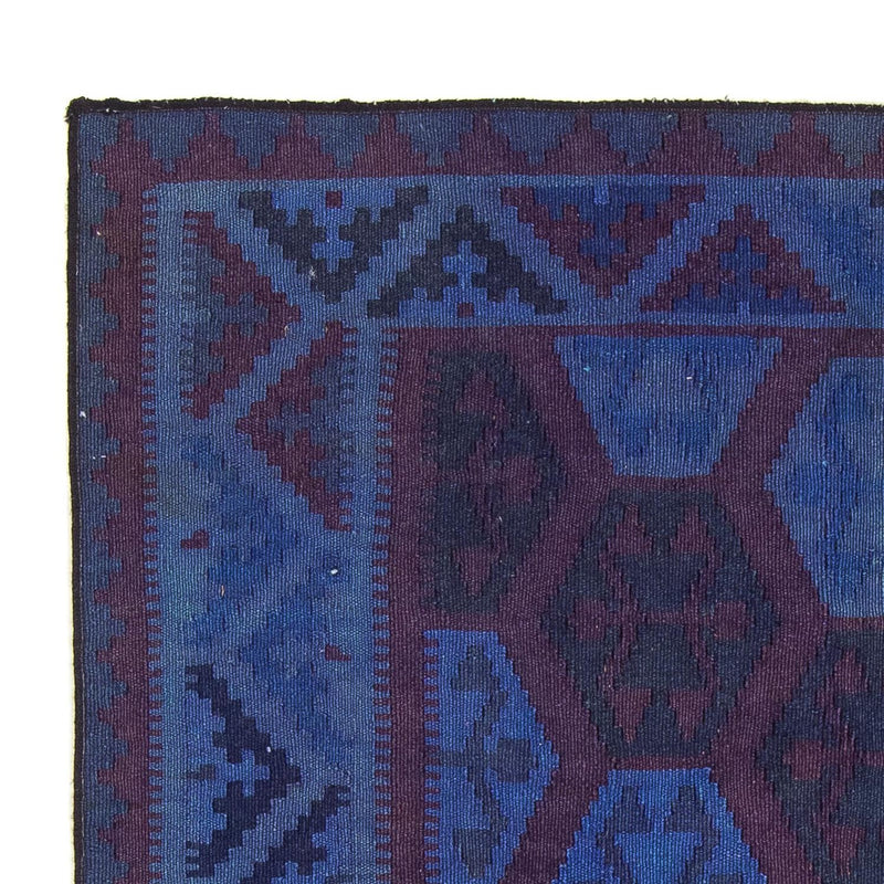 Kelim Teppich - Oriental 195 x 155 cm - blau