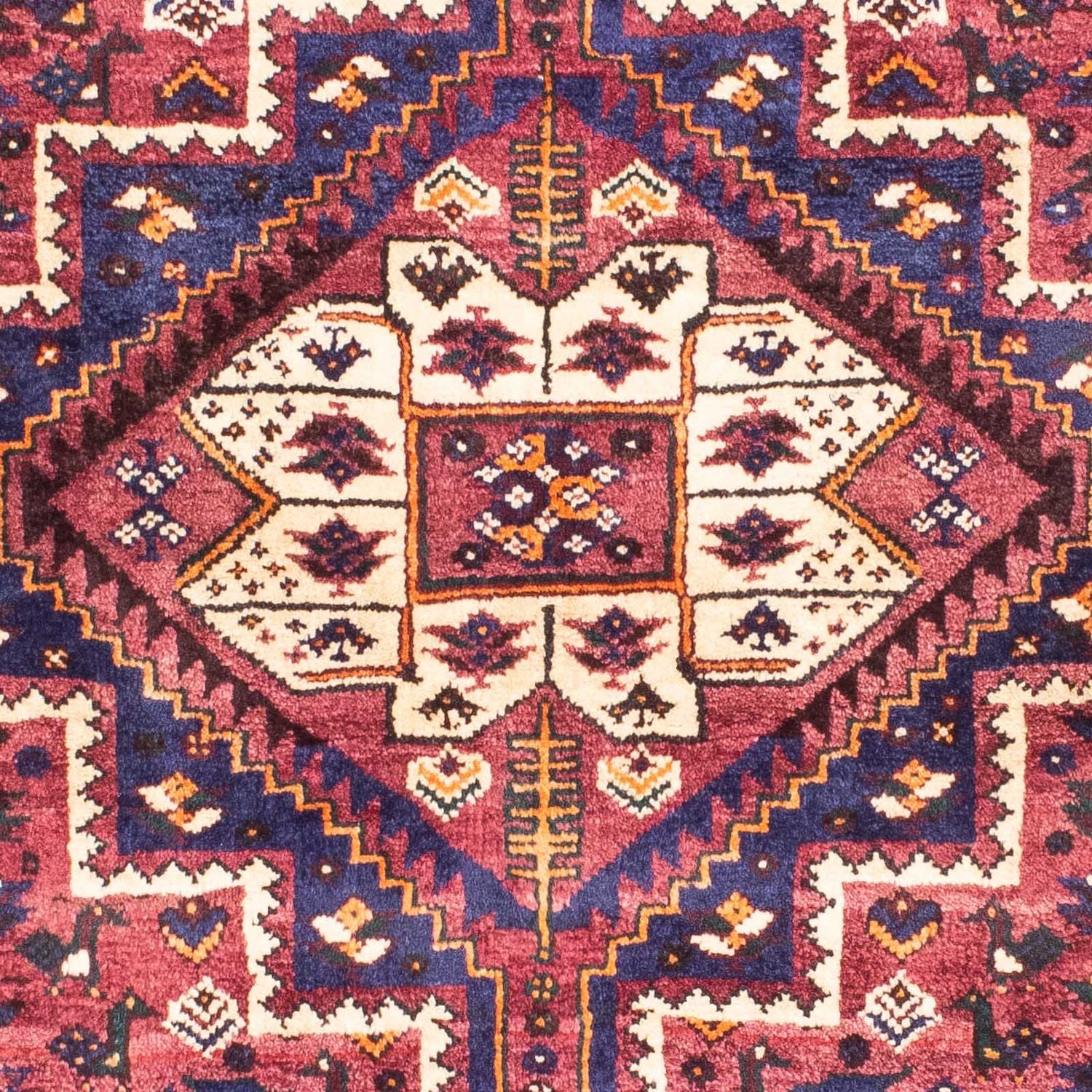 Perserteppich - Nomadic 155 x 110 cm - fuchsia