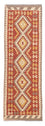 Kelim Teppich - Splash 200 x 66 cm - rot