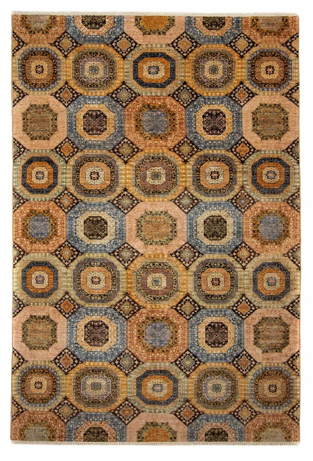 Designer Teppich 300 x 200 cm - mehrfarbig