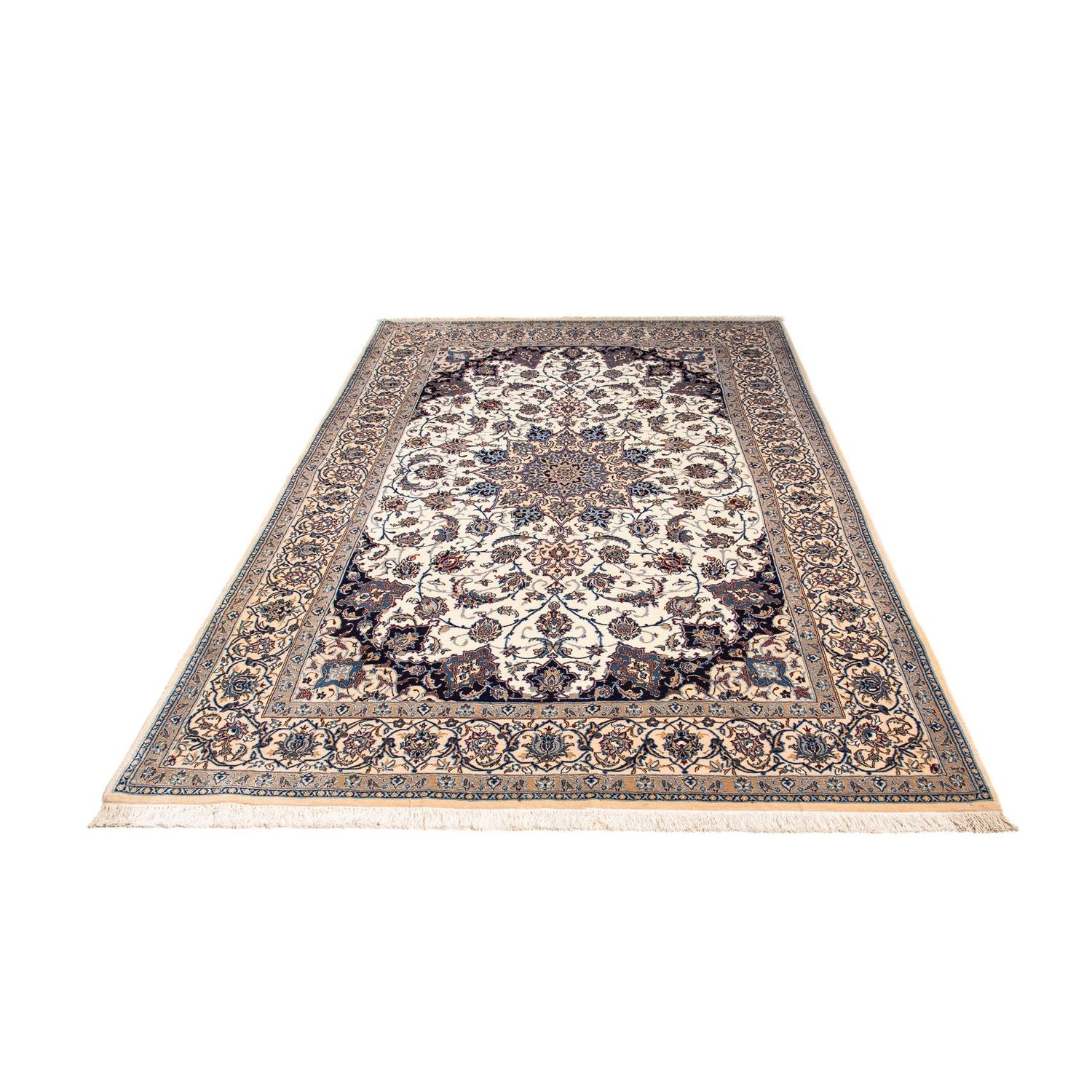 Perserteppich - Nain - Premium 247 x 148 cm Teppich Wohnzimmer