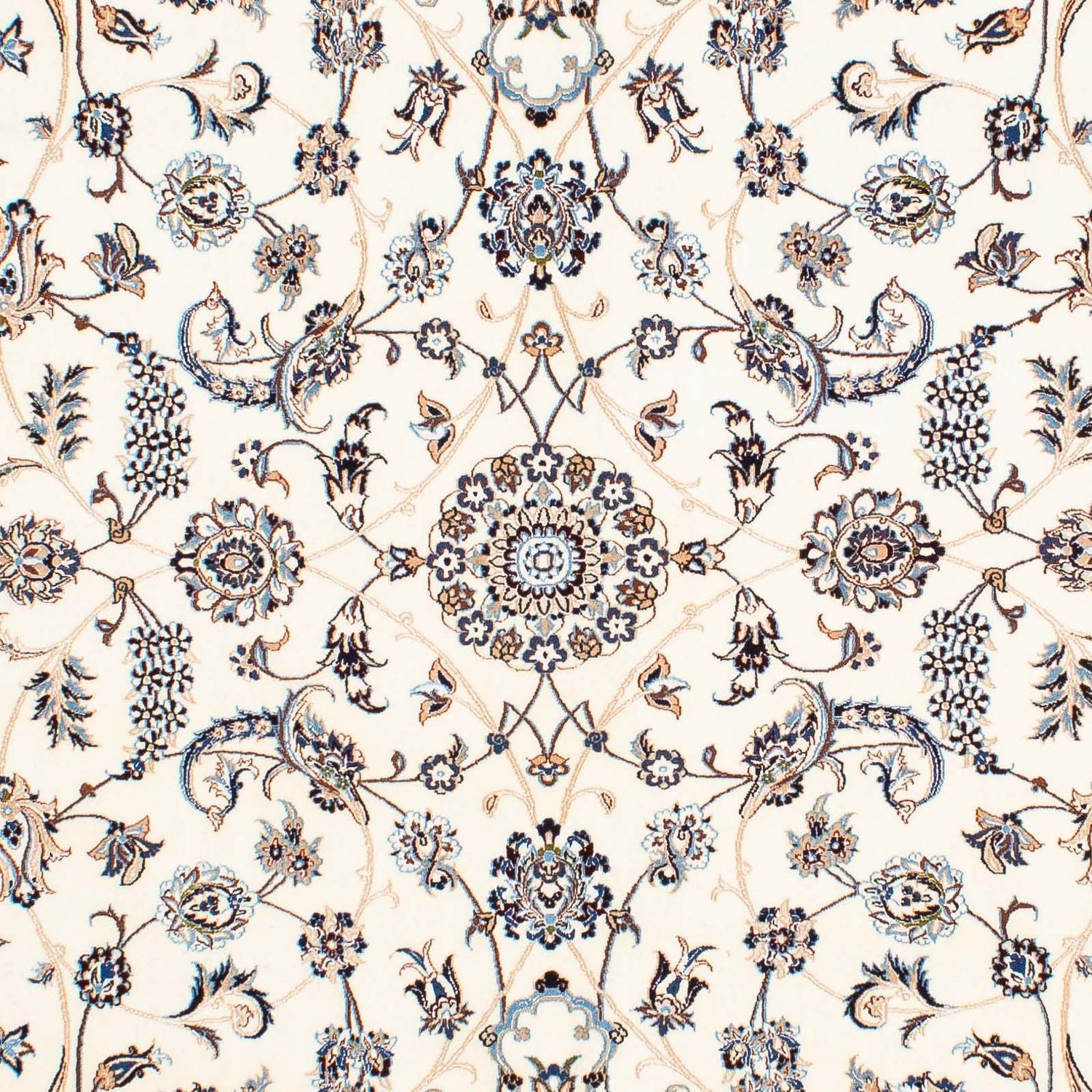 Perserteppich - Nain - Royal 263 x 176 cm Teppich Wohnzimmer
