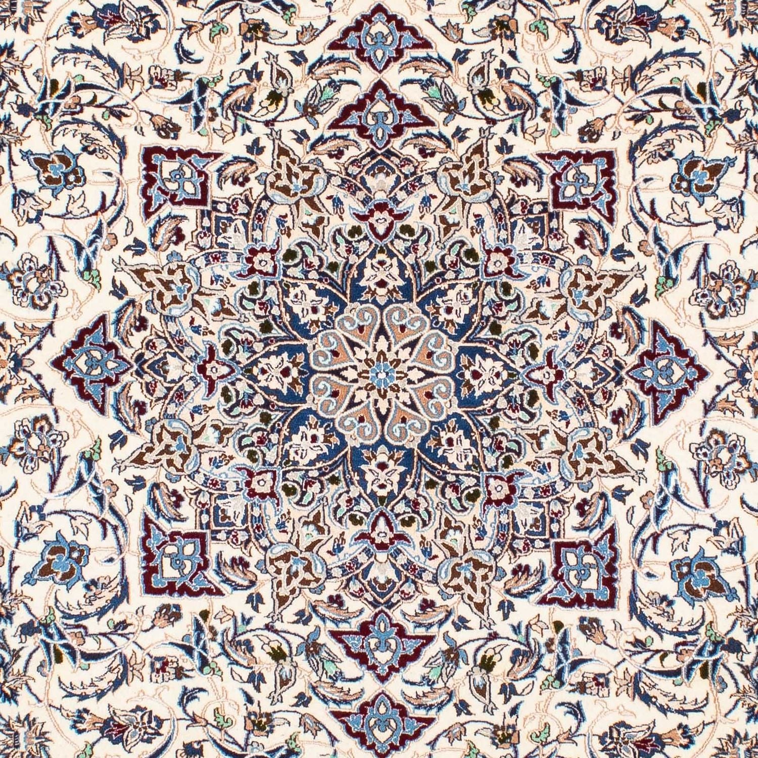 Perserteppich - Nain - Royal 240 x 151 cm Wohnzimmer Teppich