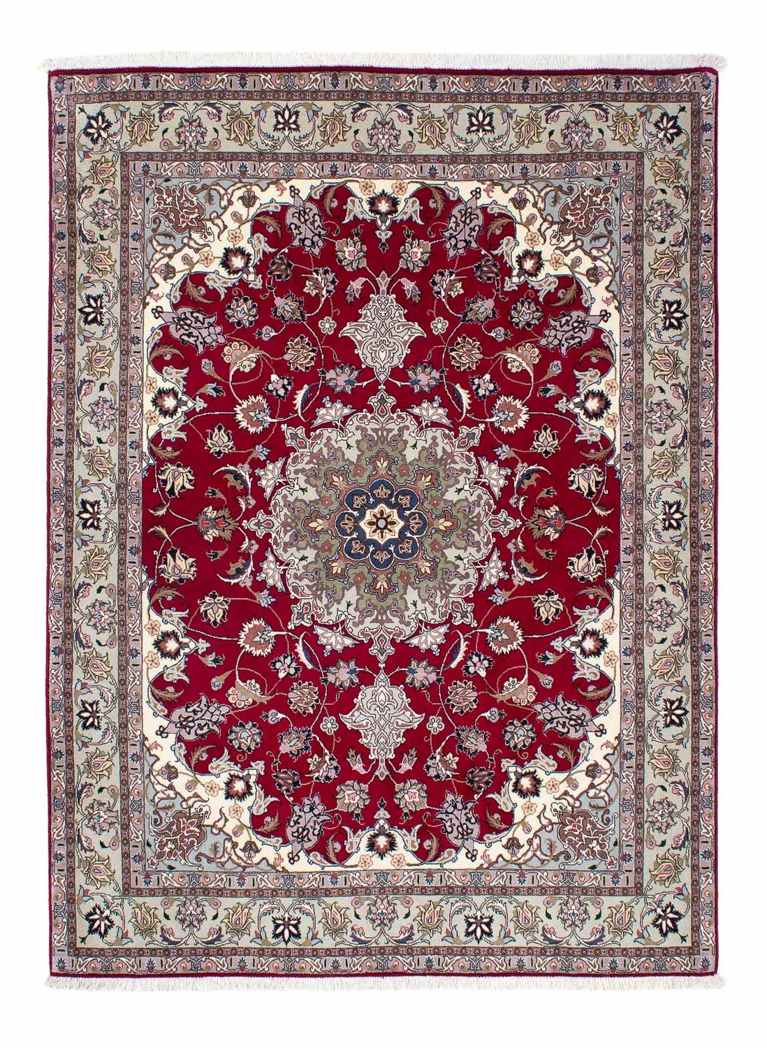 Perserteppich - Täbriz - Royal 202 x 150 cm Teppichbrücke