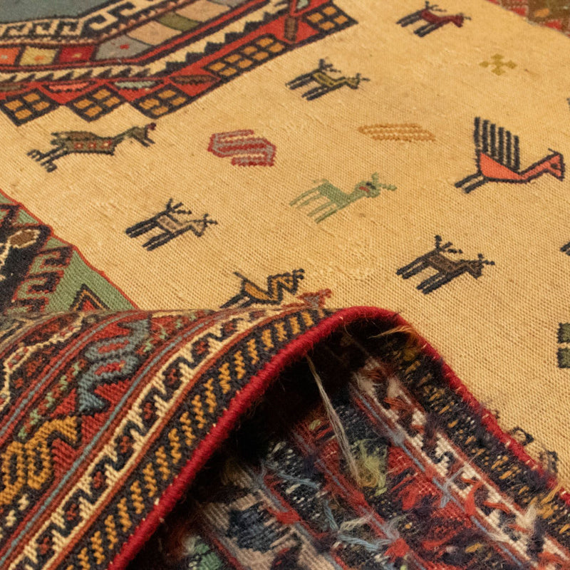 Kelim Teppich - Oriental 298 x 201 cm - gold