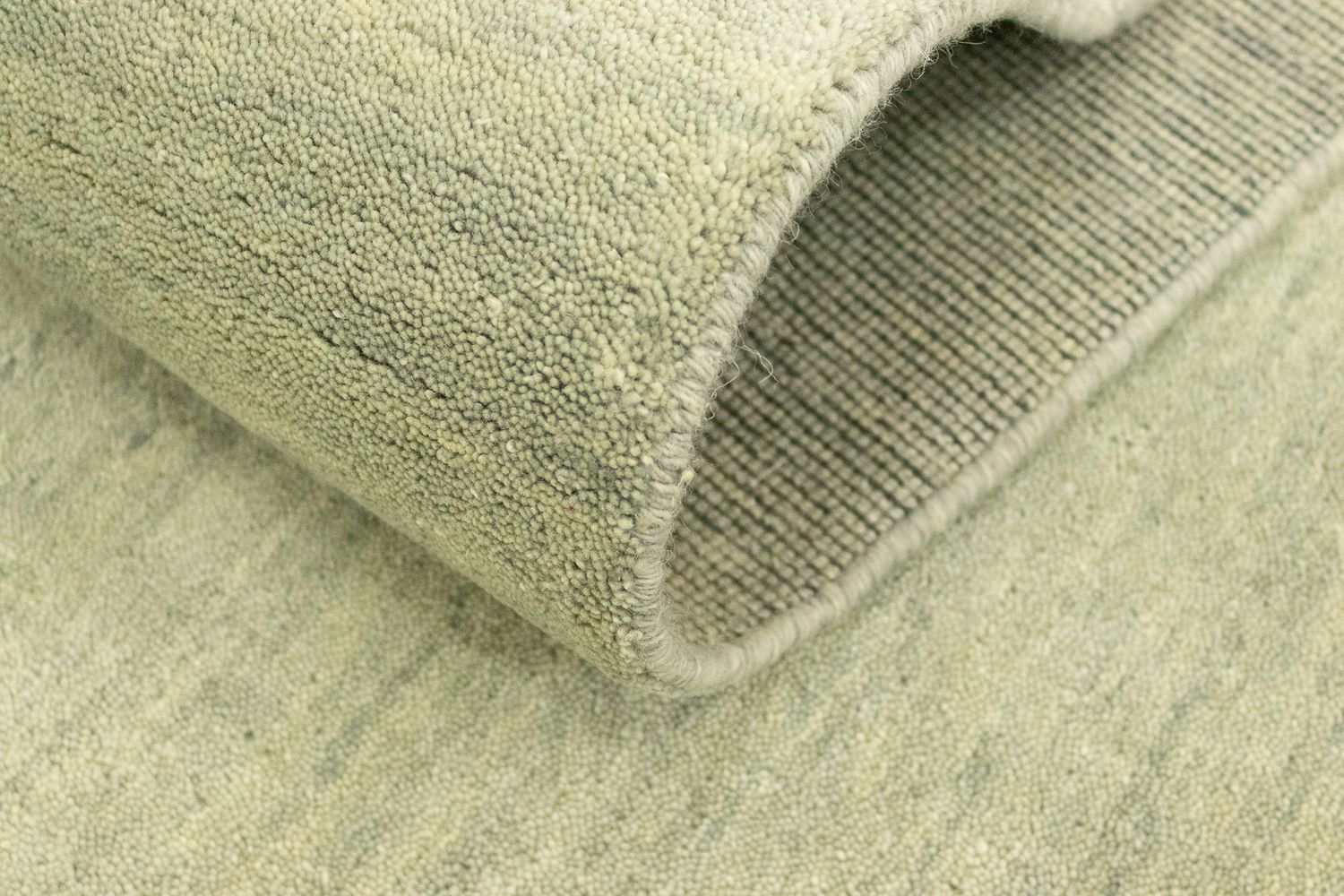 Gabbeh Teppich - Indus 350 x 80 cm - silber